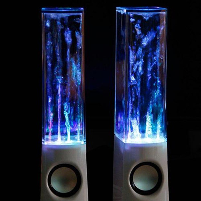 Dancing Water Speaker LED Light Fountain Speaker Home Party - Speakers -  Trend Goods