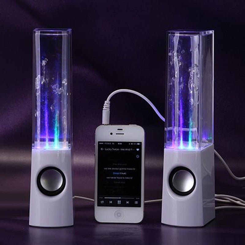 Dancing Water Speaker LED Light Fountain Speaker Home Party - Speakers -  Trend Goods