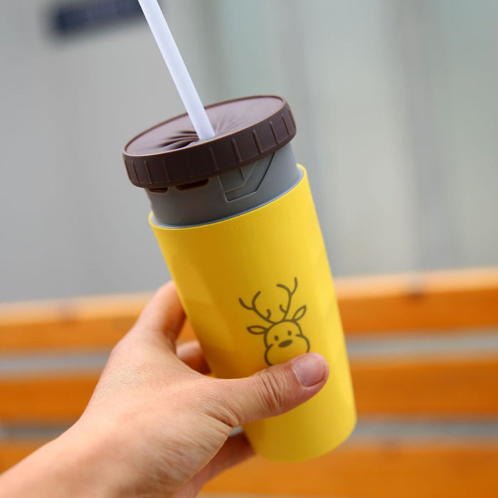 Twist Cover Cup Portable Travel Cup Water Bottles - Mugs -  Trend Goods