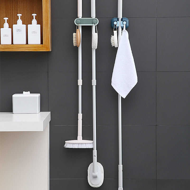 Bathroom Mop Clip Double-button Mop Hook - Bathroom Organizers -  Trend Goods