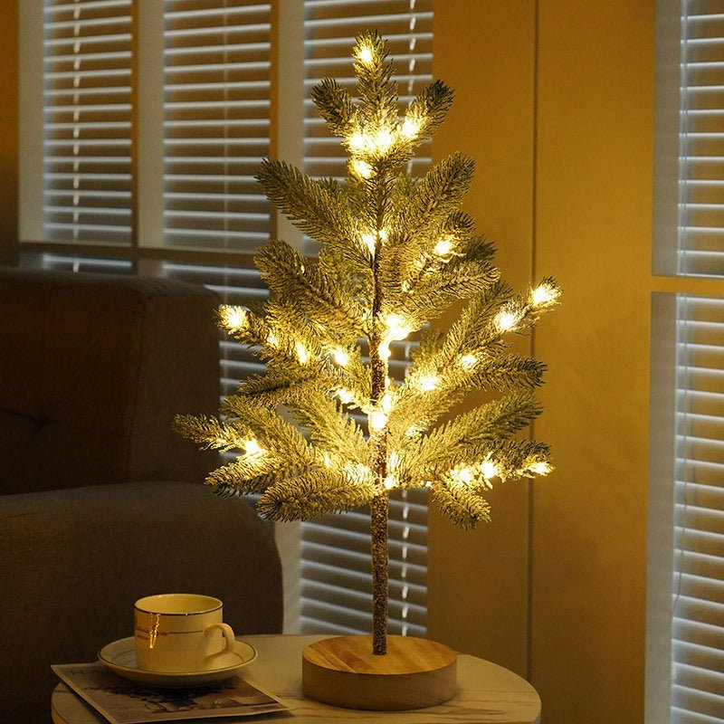 Decorative Lighted Pine Tree Lamp DIY Artificial Tree For Christmas - Christmas Tree -  Trend Goods