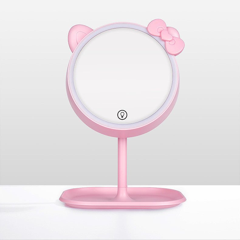 Desktop Touch Screen With Light USB Charging Desktop Makeup Mirror - Make-up Mirrors -  Trend Goods