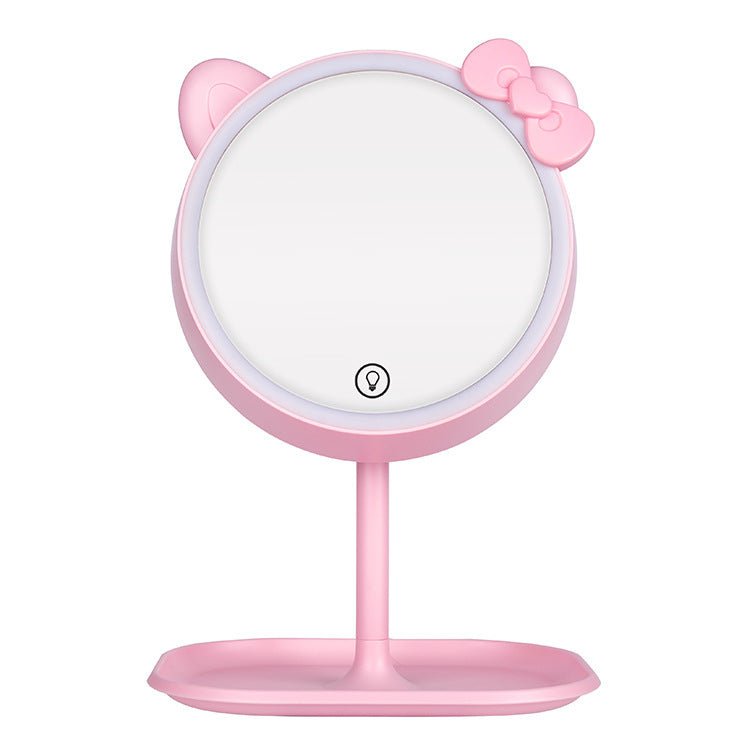 Desktop Touch Screen With Light USB Charging Desktop Makeup Mirror - Make-up Mirrors -  Trend Goods