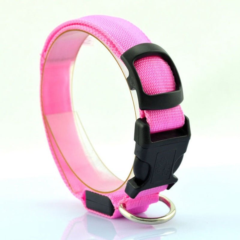 Dog Luminous Collar Luminous Collar Fluorescence - Pet Collars -  Trend Goods