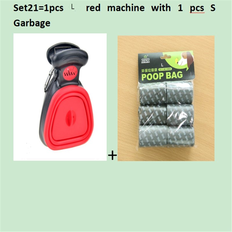 Dog Pet Travel Foldable Pooper Scooper With 1 Roll Decomposable bags - Pet Toilets -  Trend Goods