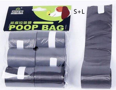 Dog Pet Travel Foldable Pooper Scooper With 1 Roll Decomposable bags - Pet Toilets -  Trend Goods