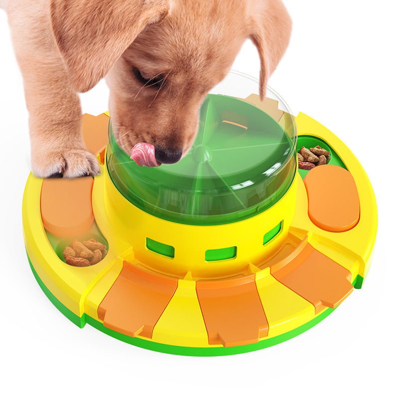 Dog Puzzle Toys Slow Feeder Interactive Increase Puppy IQ Food Dispenser Slowly Eating Non-Slip Bowl - Automatic Feeders -  Trend Goods