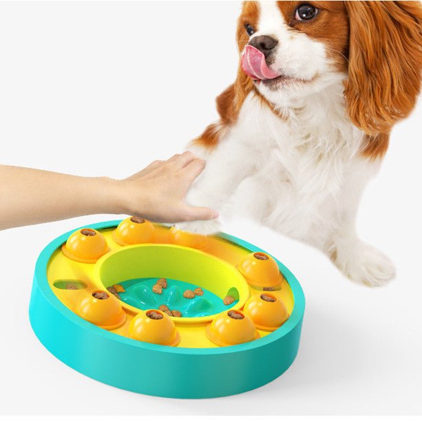 Dog Puzzle Toys Slow Feeder Interactive Increase Puppy IQ Food Dispenser Slowly Eating Non-Slip Bowl - Automatic Feeders -  Trend Goods