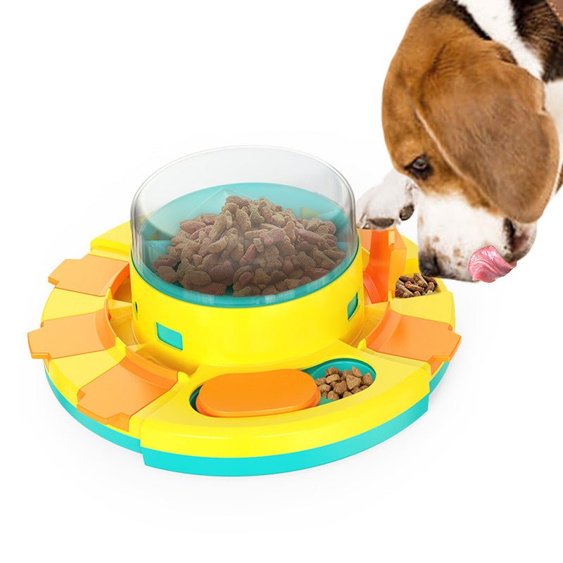 Dog Puzzle Toys Slow Feeder Interactive Increase Puppy IQ Food Dispenser Slowly Eating Non-Slip Bowl - Automatic Feeders -  Trend Goods