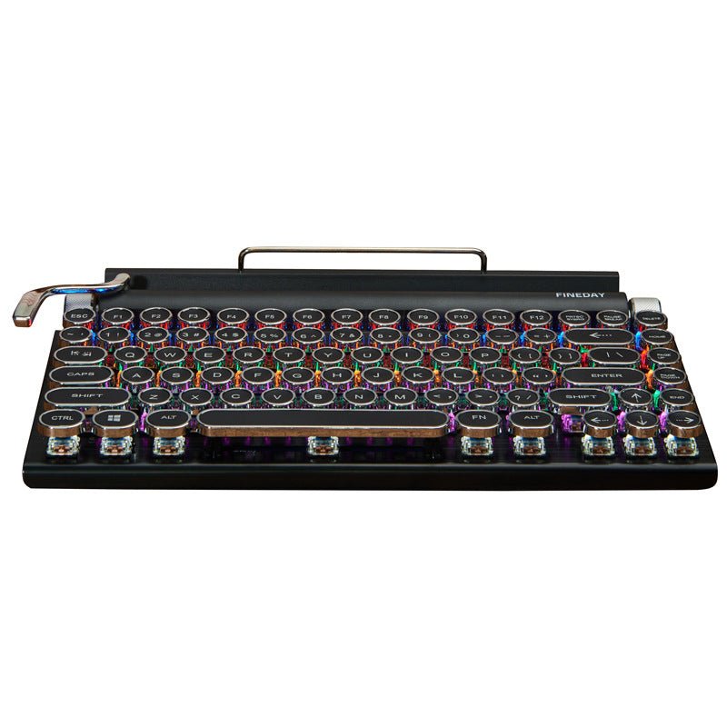 Dot retro typewriter mechanical keyboard - Keyboards -  Trend Goods