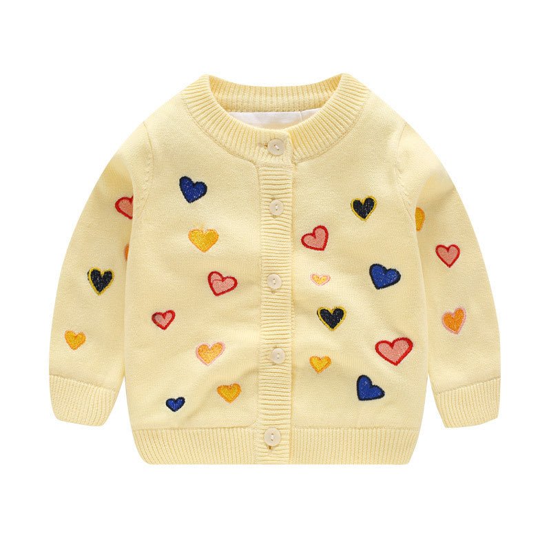 Double Jacquard Cardigan For Infants And Toddlers - Cardigans -  Trend Goods