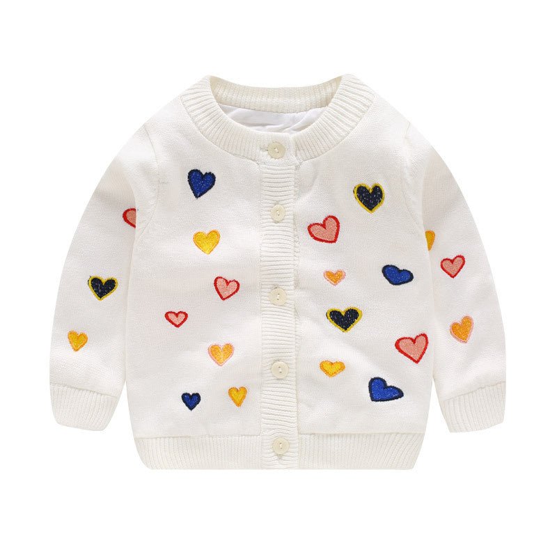 Double Jacquard Cardigan For Infants And Toddlers - Cardigans -  Trend Goods