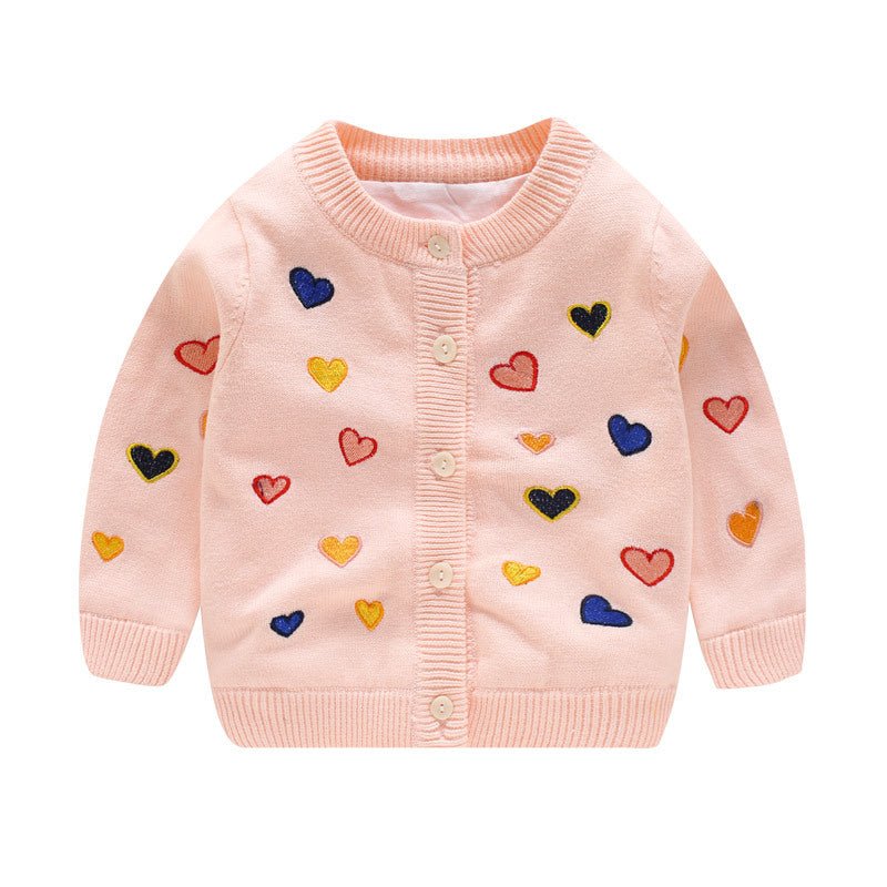 Double Jacquard Cardigan For Infants And Toddlers - Cardigans -  Trend Goods