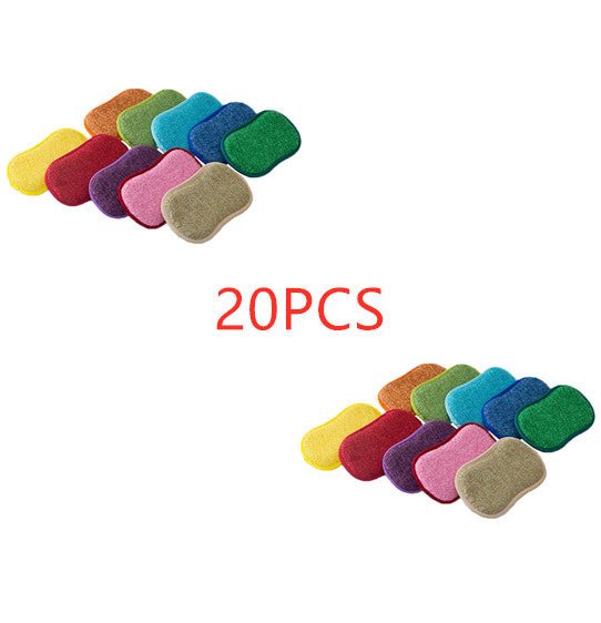 Double-Sided Kitchen Cleaning Magic Sponge Microfiber Non-Stick - Kitchen Cleaning -  Trend Goods