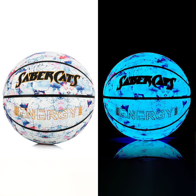 Luminous Blue Basketball - Basketballs -  Trend Goods