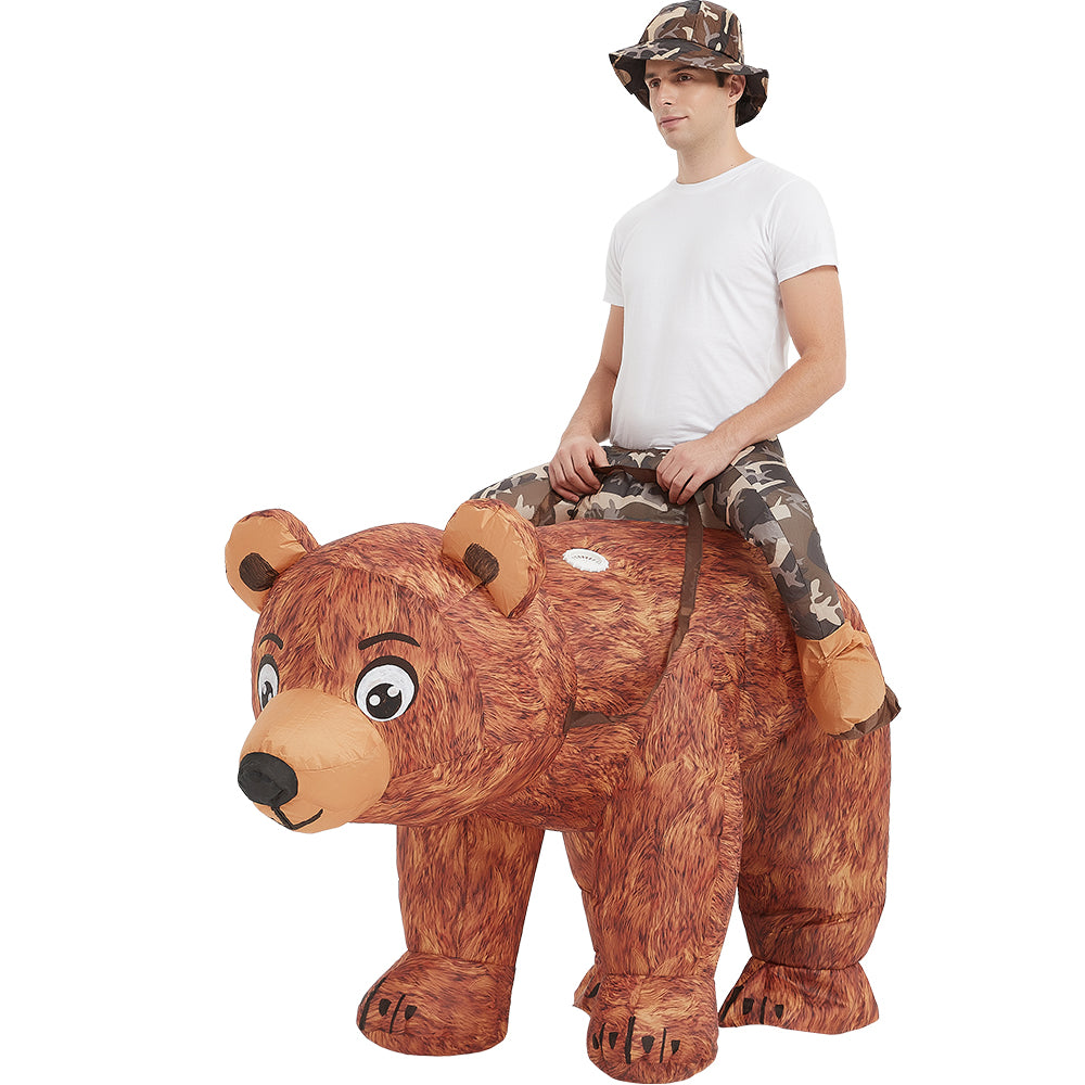 Bear Riding Costume - Inflatable Costumes -  Trend Goods