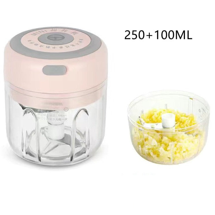 Mini Electric Chopper USB Charging Garlic Ginger Grinder - Kitchen Slicers -  Trend Goods