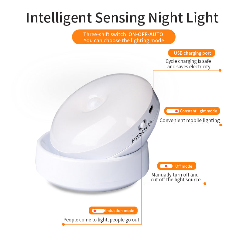 Rotating Human Body Sensor Light - Lighting -  Trend Goods