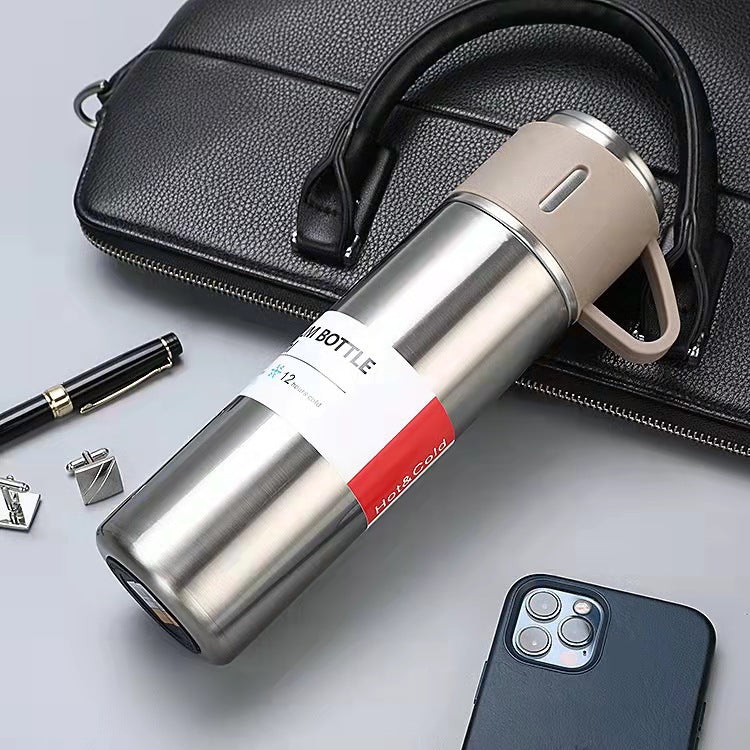 Stainless Steel Vacuum Flask Business Gift Set - Mugs -  Trend Goods