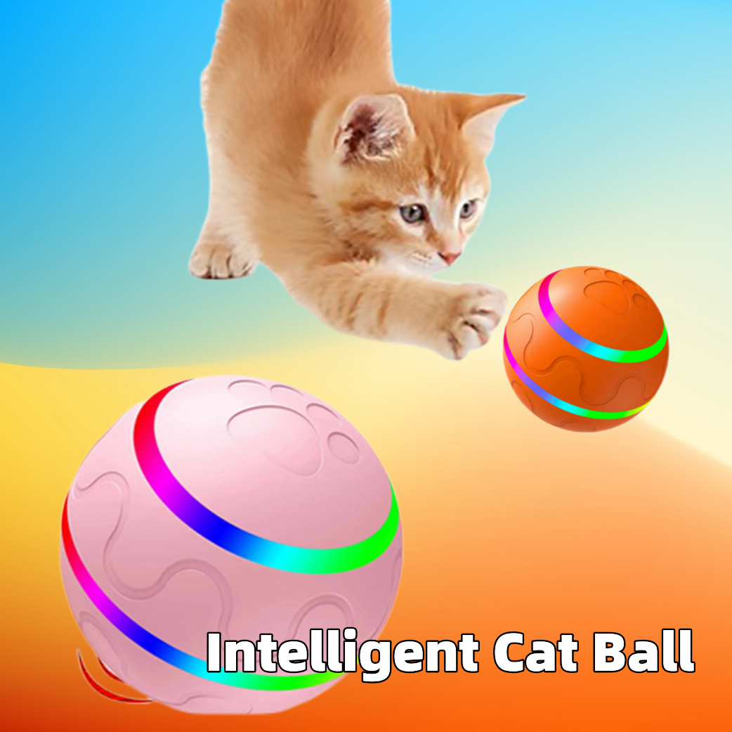 Pet Cat Wicked Self Rotating Intelligent Ball Toy - Pet Toys -  Trend Goods