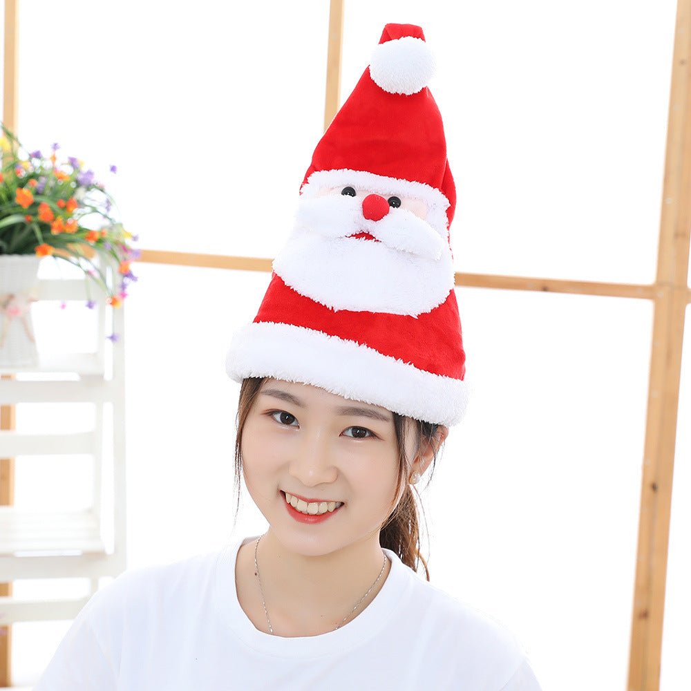 Electric Christmas Hat Santa Hat with Light and Music - Party Supplies -  Trend Goods