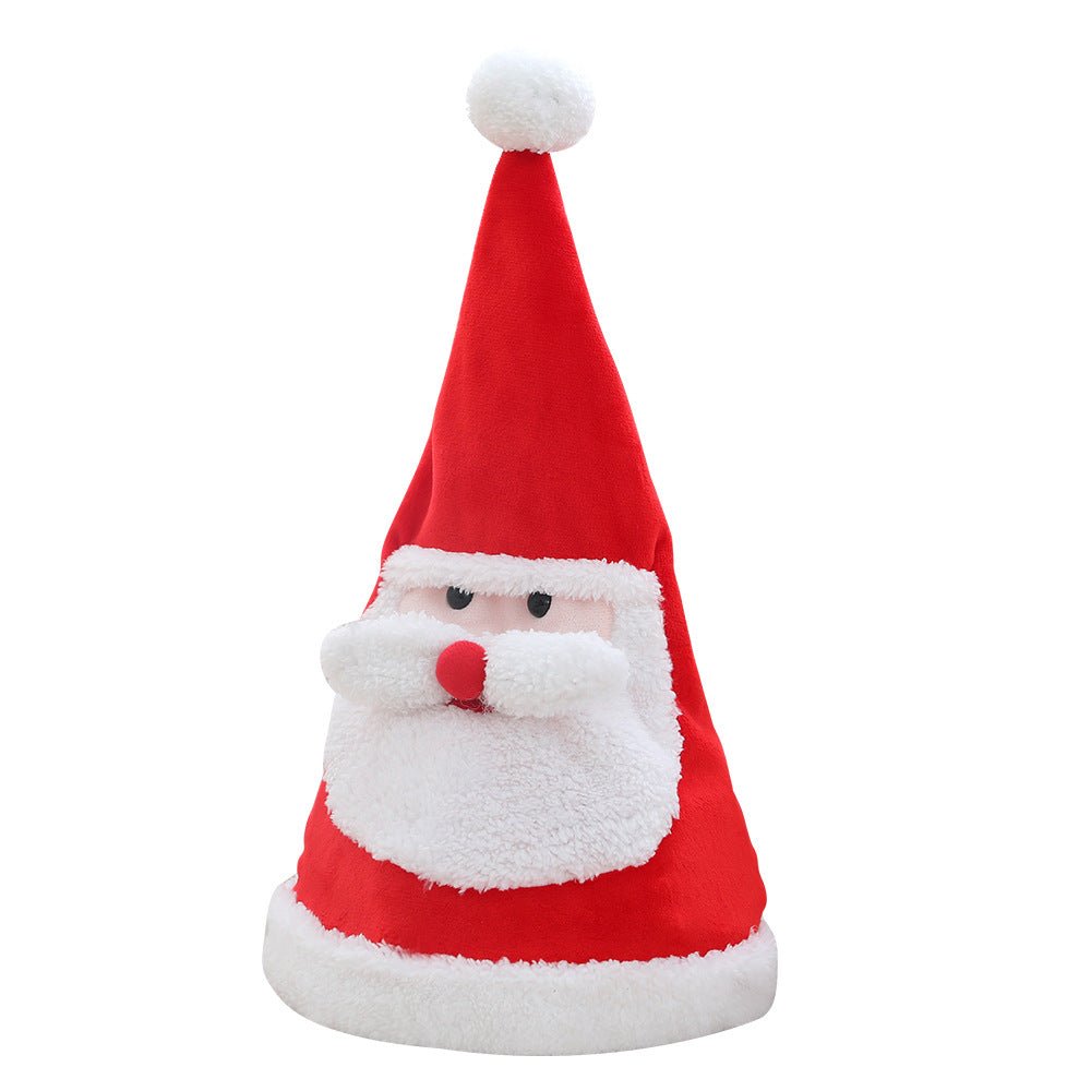 Electric Christmas Hat Santa Hat with Light and Music - Party Supplies -  Trend Goods