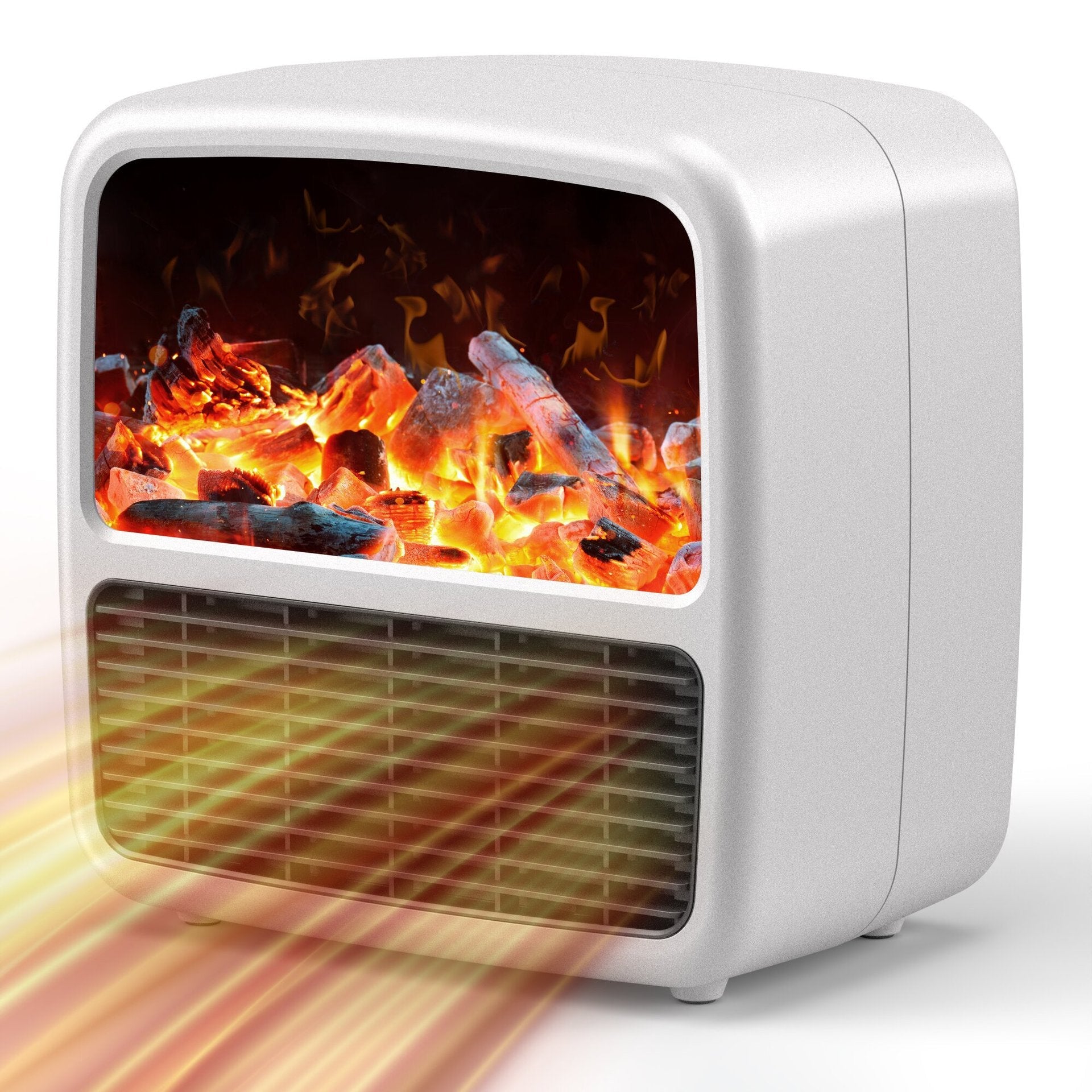 Electric Space Heater For Indoor Use Desktop High-power Fast-heating Small Heater - Space Heaters -  Trend Goods