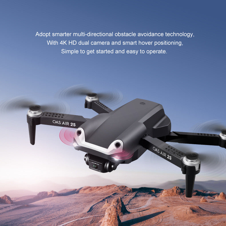 UAV Folding Four Axis 4K High Definition Dual Camera Aerial Model - Drones -  Trend Goods