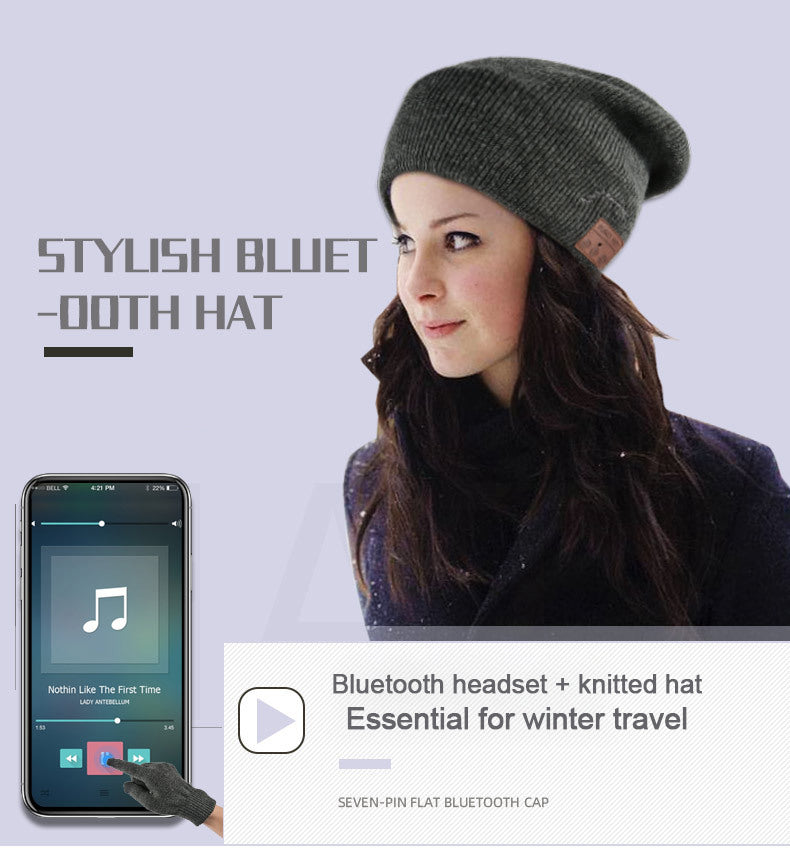 Bluetooth Wireless Music Hat - Bluetooth Hats -  Trend Goods