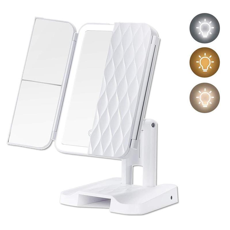 LED Light Makeup Mirror Magnifying - Make-up Mirrors -  Trend Goods