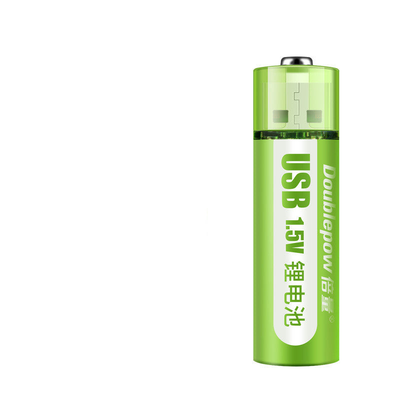 USB Rechargeable Lithium Battery Large Capacity 1.5v Constant Voltage AA - Batteries -  Trend Goods