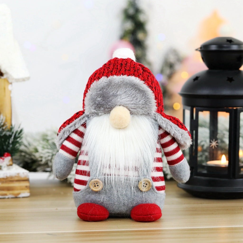 Faceless Dolls Ornaments Nordic Forester Santa Claus Ornaments - Holiday Decorations -  Trend Goods