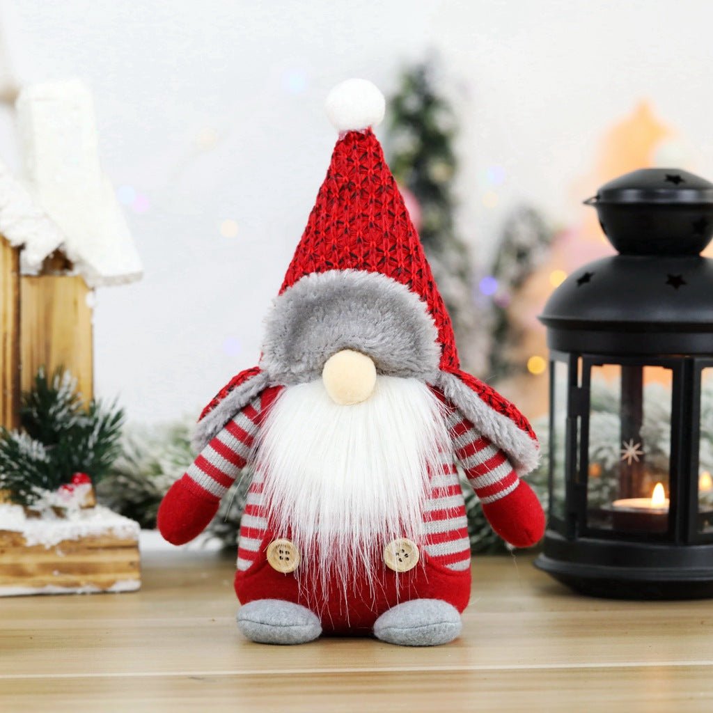 Faceless Dolls Ornaments Nordic Forester Santa Claus Ornaments - Holiday Decorations -  Trend Goods