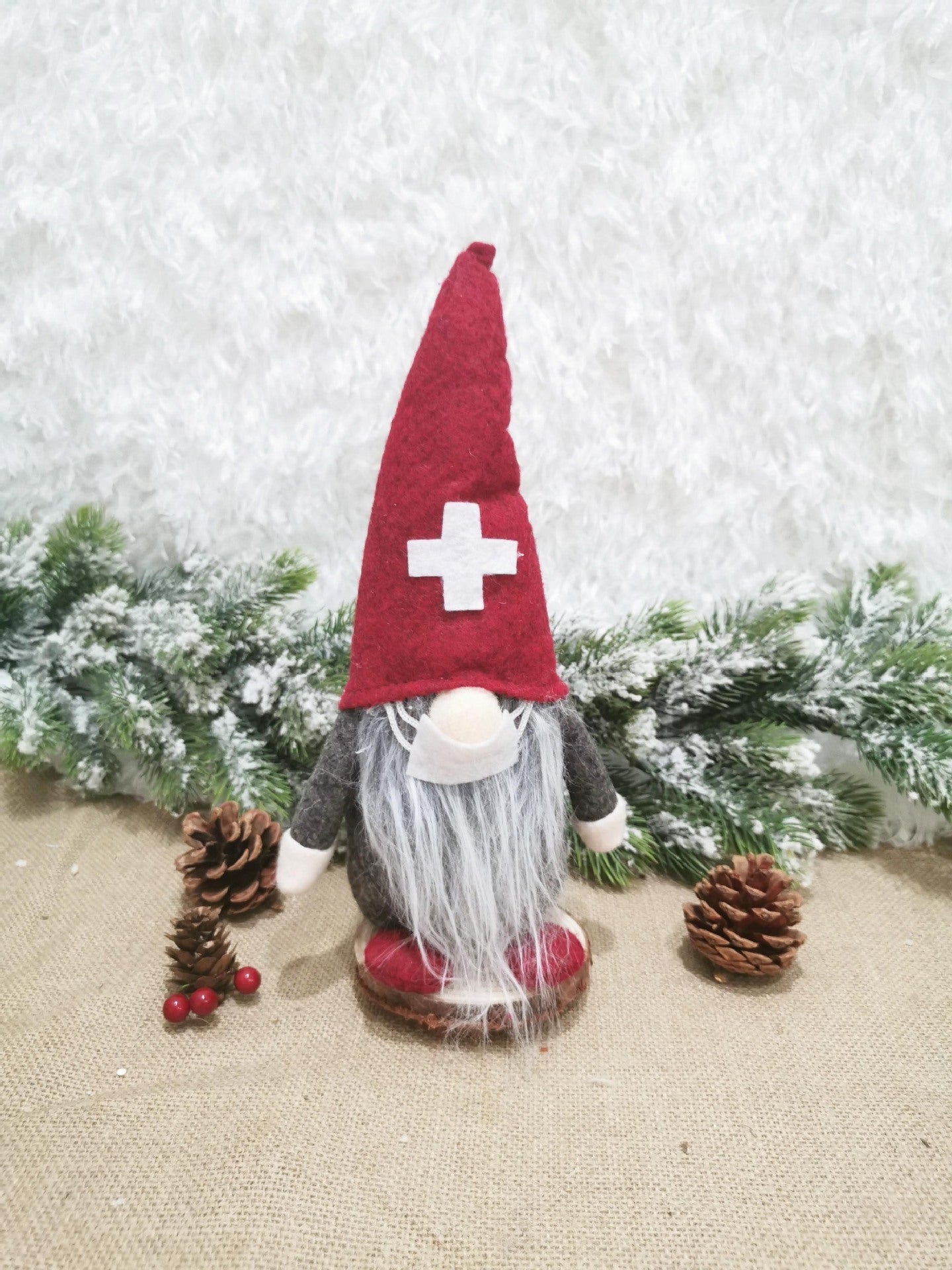 Faceless Dolls Ornaments Nordic Forester Santa Claus Ornaments - Holiday Decorations -  Trend Goods