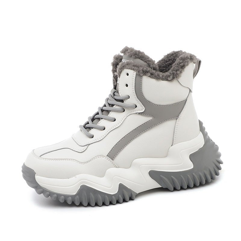 Fashion Big Cotton Shoes Plush Snow Boots For Women - Boots -  Trend Goods