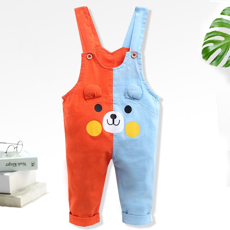 Fashion Color Matching Baby Duck Bear Elephant Rompers - Rompers, Jumpsuits, Overalls -  Trend Goods