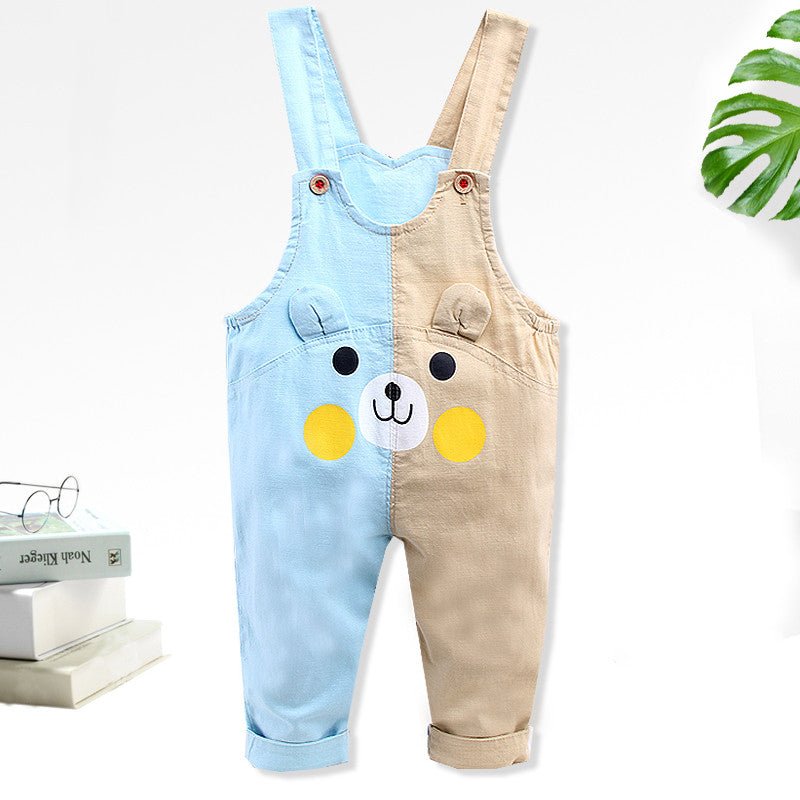 Fashion Color Matching Baby Duck Bear Elephant Rompers - Rompers, Jumpsuits, Overalls -  Trend Goods