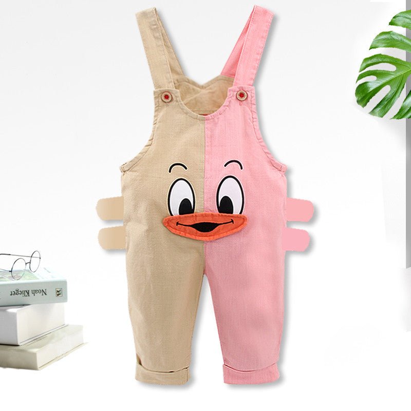 Fashion Color Matching Baby Duck Bear Elephant Rompers - Rompers, Jumpsuits, Overalls -  Trend Goods