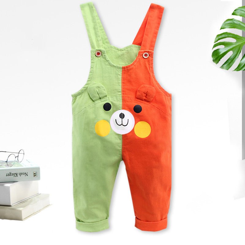 Fashion Color Matching Baby Duck Bear Elephant Rompers - Rompers, Jumpsuits, Overalls -  Trend Goods