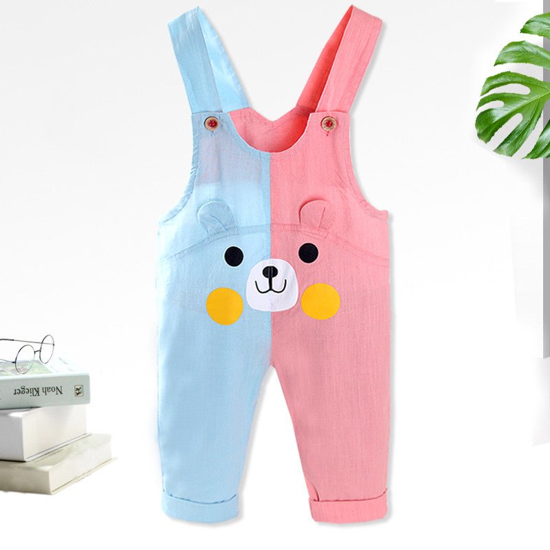 Fashion Color Matching Baby Duck Bear Elephant Rompers - Rompers, Jumpsuits, Overalls -  Trend Goods