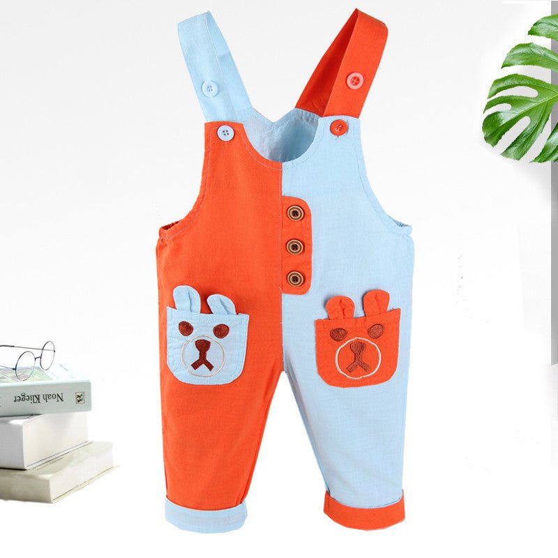 Fashion Color Matching Baby Duck Bear Elephant Rompers - Rompers, Jumpsuits, Overalls -  Trend Goods