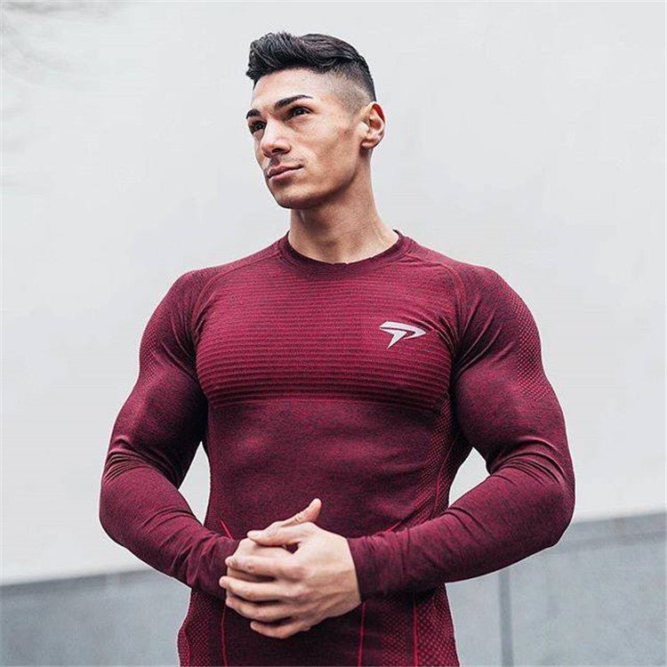 Fashion Trend Slim Wicking Quick Drying Long Sleeves Sweatshirt - Sweatshirts -  Trend Goods