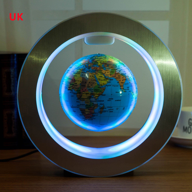 Magnetic Levitation World Map Floating Globe Light - Lighting -  Trend Goods