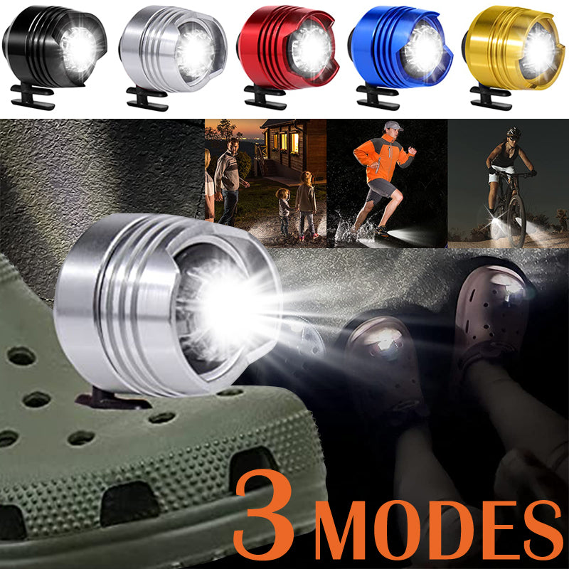 IPX5 Waterproof LED Headlights For Crocs Light 3 Modes - Flashlights -  Trend Goods