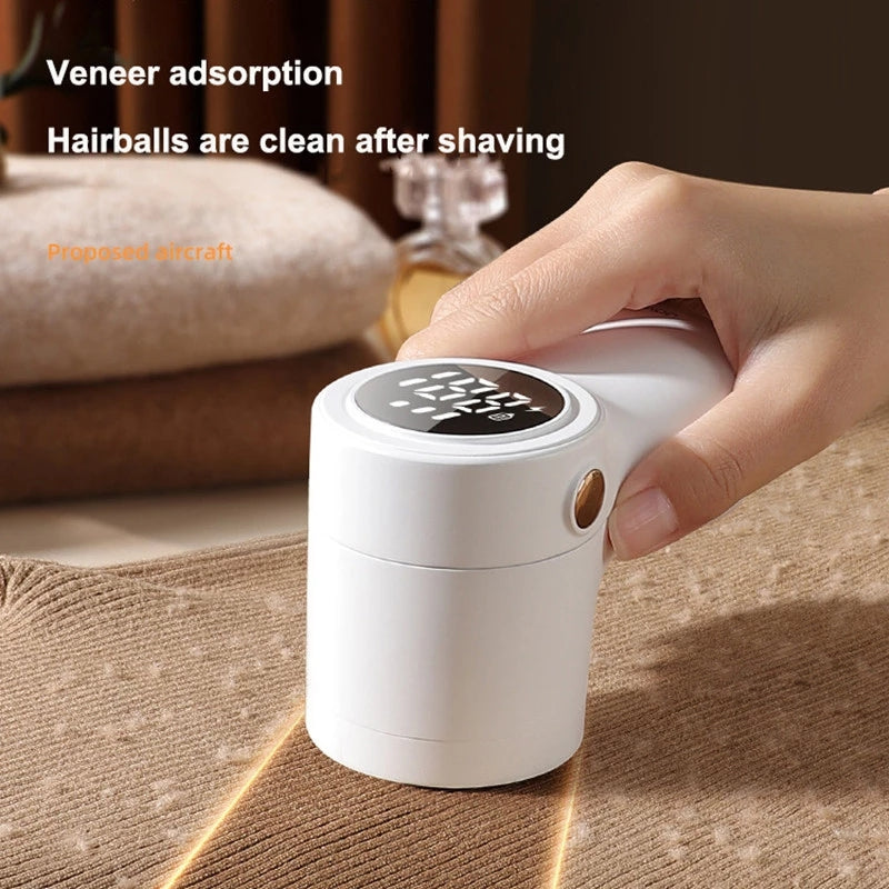 Lint Remover Electric Hairball Trimmer Smart LED Digital Display - Lint Rollers -  Trend Goods