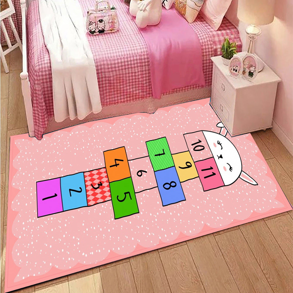 Cartoon Bedroom Flannel Absorbent Mat - Play Mats -  Trend Goods