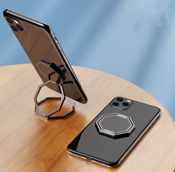 Metal Mobile Phone Bracket Hidden Desktop Fold Ring - Phone Stands -  Trend Goods