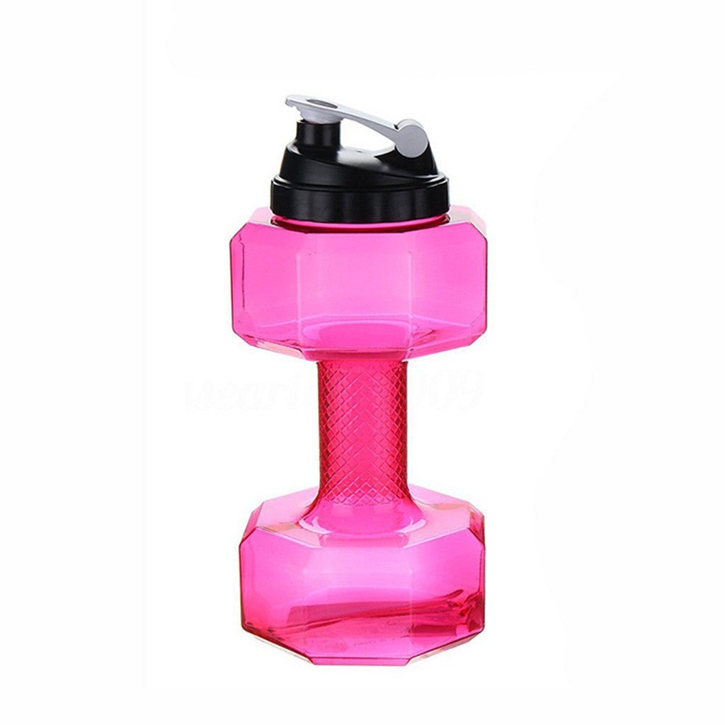 Fitness Dumbbell Cup Creative Sports Water Bottle - Fitness Equipment -  Trend Goods