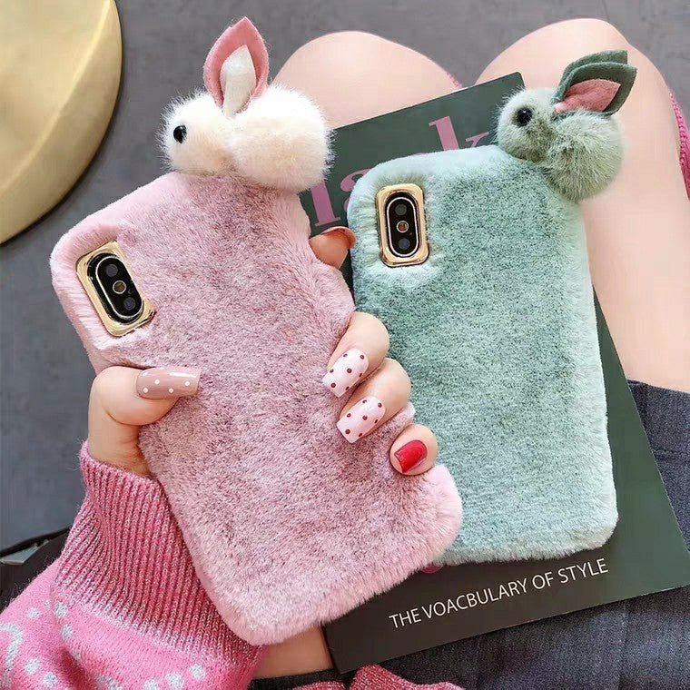 Furry phone case for iphone - Phone Cases -  Trend Goods