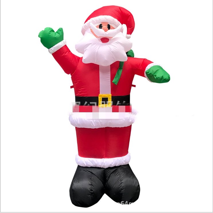 Giant Arch Santa Claus Snowman Inflatable Garden Yard Archway Christmas Ornaments - Holiday Decorations -  Trend Goods